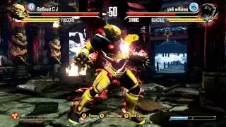 How to stop devastation Beam with Glacius ( Killer Instinct )