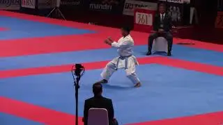 18th Asian Games Men's Kata, Hashem Adham (Qatar) vs Zaresta Yuda Ahmad Zigi (Indonesia)