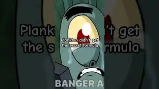 Plankton did not get the secret formula #fypシ