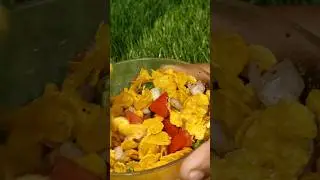 Corn Flakes Chaat ❤️😋 @pritiosubhecha #shorts #chaatrecipe