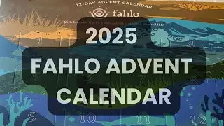 Fahlo Advent Calendar 2025 | 12 Day Calendar with a NEW Animal and Bracelet Everyday