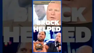 😢The Kind Side of Brock Lesnar: How He Helped Curtis Axel 💪 #wwe #shortsfeed #shorts #facts