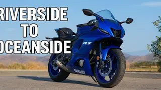 Riverside to Oceanside Ride for a Beer | Yamaha R7 Motovlog