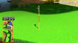 Golden Tee Great Shot on Dusty Bend!