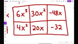 Multiplying Polynomials Using the Box Method