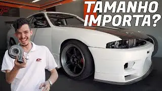 QUAL A MELHOR TURBINA PARA SEU CARRO? TESTAMOS NO SKYLINE R33 DO @PilotoDiegoHiga !