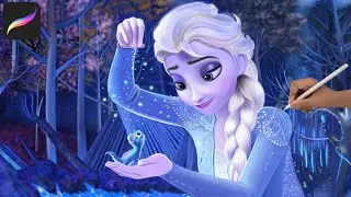 ❄Frozen 2 Elsa ❄ | Bruni | @disneyanimation  | IPad Procreate | Art with Shami