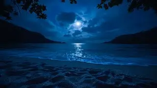 Deep Sleep Ocean Waves 🌊 Dark Screen Sounds | Rolling Ocean Waves for Deep Sleeping