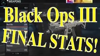 Black Ops 3 FINAL STATS! (resetting my stats!?)