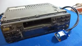 Add aux port to Sony XR - C550RDS car audio system