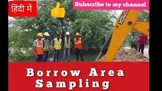 borrow area soil sampling#ganga expressway#soil#ganga#1stvlog