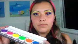 Kryolan UV Neon Aquacolor - Paleta 6 cores