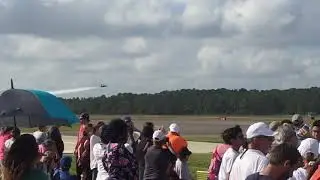 Blue Angels Opposing Solos Horizontal Rolls NAS Jax Airshow 2017