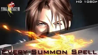 Every Summon Spell in Final Fantasy VIII (HD 1080p)