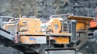 Parker RT16 1100x650 Track Mounted Jaw Crusher