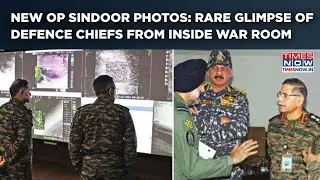 Inside The Op Sindoor War Room: Watch Defence Chiefs Monitor Strikes Real Time In News Photos