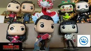 FUNKO POP! Shang Chi Legend of the Ten Rings Set Review!!