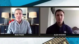 Notre Dame's Alex Steeves Tells You Why This Season is Different | Big Ten Hockey