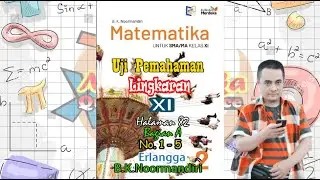 Uji Pemahaman Lingkaran: Soal halaman 82 Bagian A no.1-5 Erlangga Lengkap & Mudah Dipahami