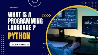 1. What is a programming language? - Python in 5 Minutes