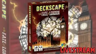 Deckscape: The Fate of London Card Game Playthrough (SPOILERS)