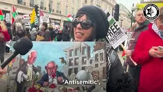 Anti-Israel protesters: &ldquo;We don&rsquo;t believe the Jews.&rdquo;