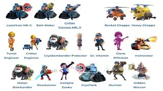 All Proto-Troops in Boom Beach 2