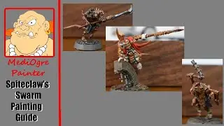Spiteclaw's Swarm Painting Guide Nightvault/Shadespire - For the Beginner