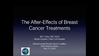 The After-effects of Breast Cancer Treatments May 2020 Webinar