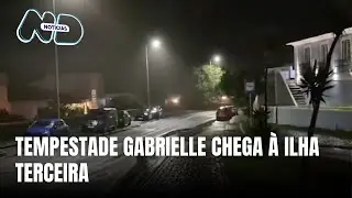 Tempestade Gabrielle atinge A&ccedil;ores e NDTV acompanha de perto