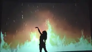 Sara Guirado - Danza ritual del fuego - Aniversario homenaje
