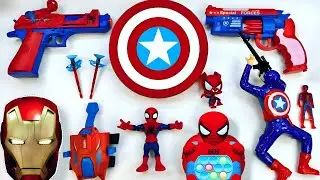 Unboxing Video Superhero Toys || ASMR Avengers Magic Dance || Spider-Man And Friends