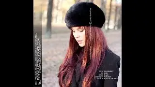 Fur beret - Black mink 1 size fits all
