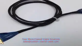 Micro Coax Ribbon Cable Rohs Reach Compliant Bom Optimization 3204 best coaxial connector cable cutt