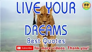 TOP 50 LIVE YOUR DREAMS QUOTES - Best Dream Quotes
