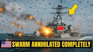 China's 219-Drone Swarm Attacks U.S. Destroyer &mdash; AEGIS Destroys All In 11 Minutes