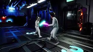 Volumetric Video Capture: Fencing Star Wars