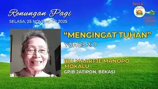 SPMAB - 25 November '25 - Selasa Pagi - MAARTJE MANOPO MOKALU - GPIB JATIPON BEKASI