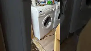 Hotpoint Aquarius Extra WMA48 || SELF DESTRUCTS QUITE LITERALLY? (First spin after months of no use)