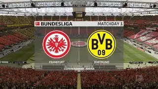 FIFA 20 | Frankfurt vs Dortmund - Commerzbank-Arena (Full Gameplay)