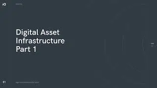 iVE.ONE Digital Asset Infrastructure (DAI) Part I
