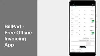Offline GST Invoicing & Billing App | BillPad