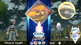 Pokemon Legends Arceus Gameplay Part 5 - Confronting Alpha Rapidash and Spooky Pokemon Hunt[Ryujinx]