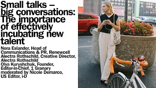 Small talks – big conversations: The importance of effectively incubating new talent