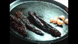 RECETA DE SALSAS -  DE CHILE PASILLA OAXAQUEÑA