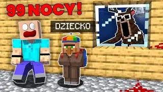 99 NOCY W LESIE w MINECRAFT!