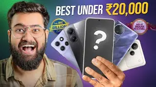 Top 5 Best Mobile Phones Under ₹20000⚡Amazon & Flipkart Sale 2025 | Best Phone Under 20000 😱