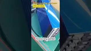 BYD 135ah blade battery assemble home energy storage cabinet whole process #batteries #byd #lifepo4