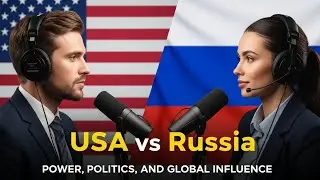 USA vs. Russia | Power, Politics & Global Influence Explained | English Listening Practice