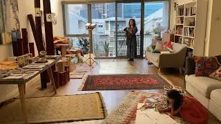 Living Room: Azza Zein by Nina Sanadze